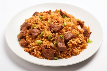 Riz frit au boeuf