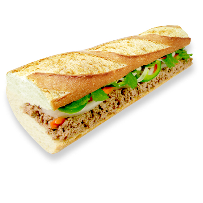 Sandwich pâté de campagne